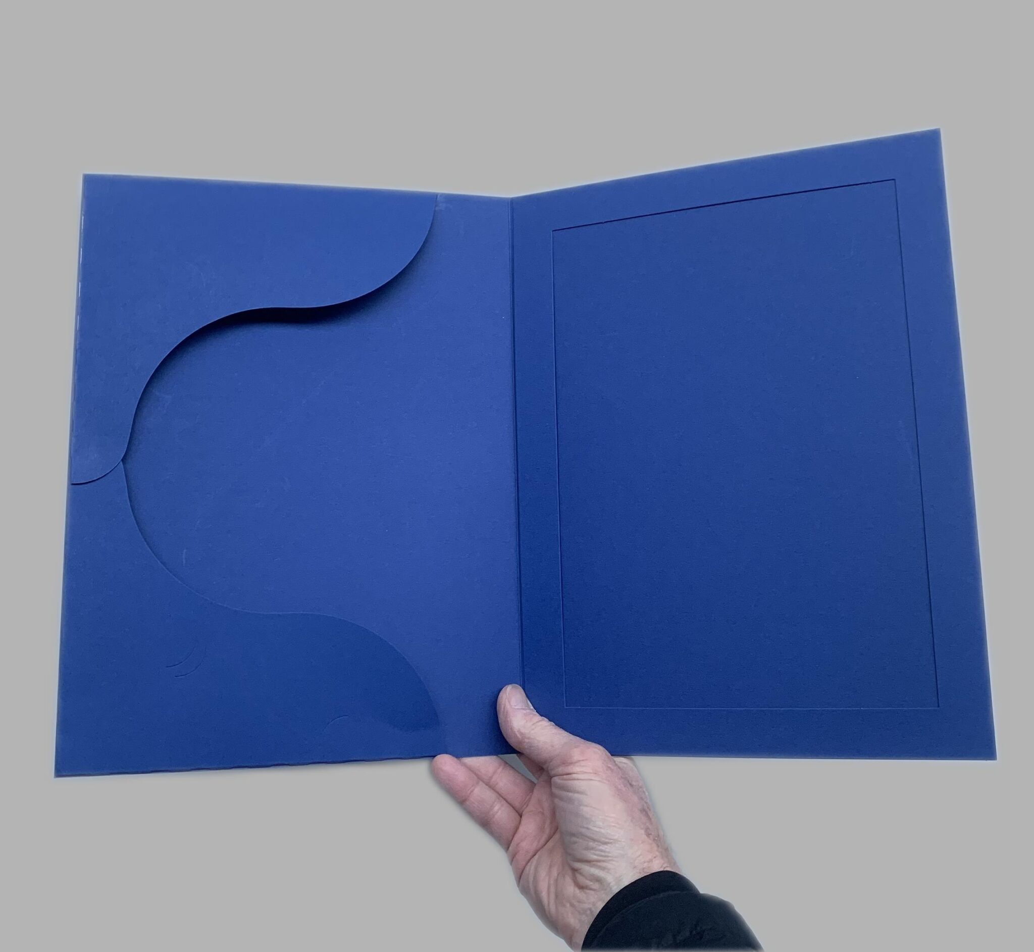 Royal Blue Handover Folder Celebrant Warehouse